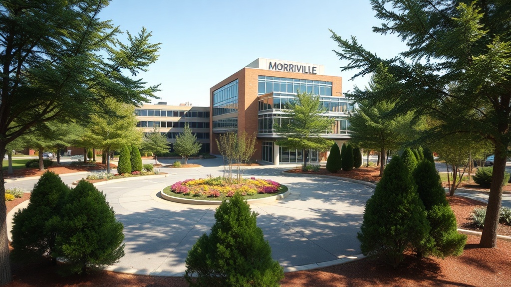 Morrisville commercial district