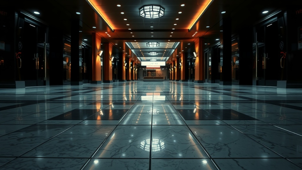 Commercial Janitorial Services, crew at work